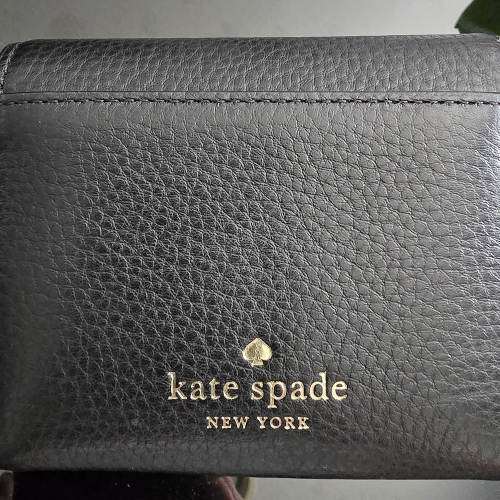 Kate Spade Black Leather Wallet